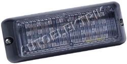 Výstražné světlo - 32 LED ORANŽOVÉ